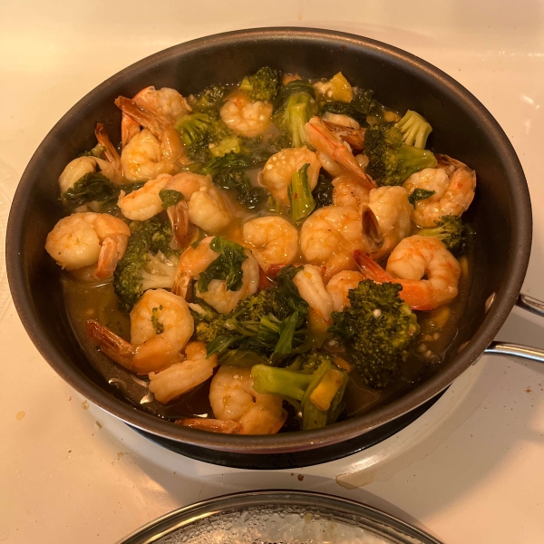 Teriyaki Shrimp and Vegetable Stir-Fry