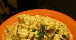 Creamy Chanterelle Mushrooms with Bacon