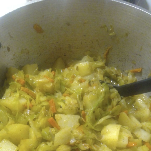 Ethiopian Cabbage Dish