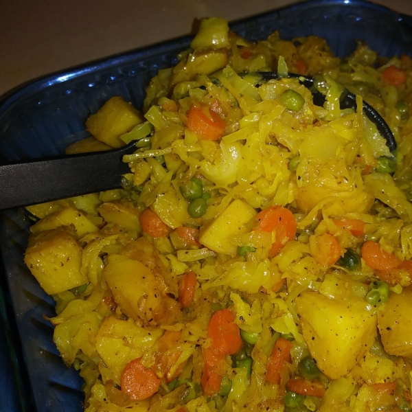 Ethiopian Cabbage Dish