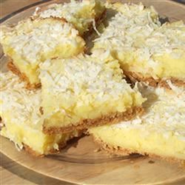 Graham Moist Lemon Bars