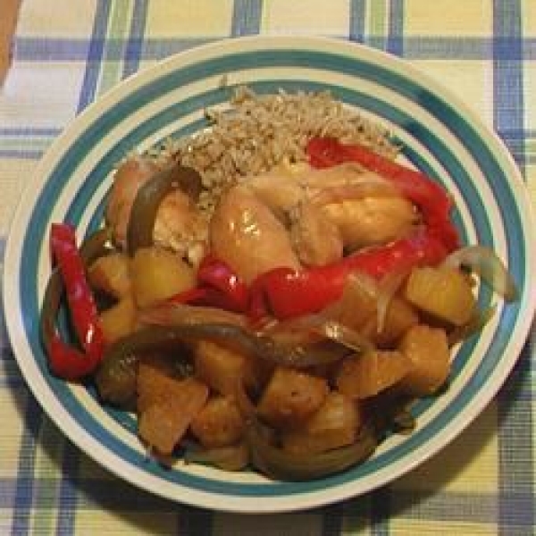 Easy Hawaiian Chicken Packets