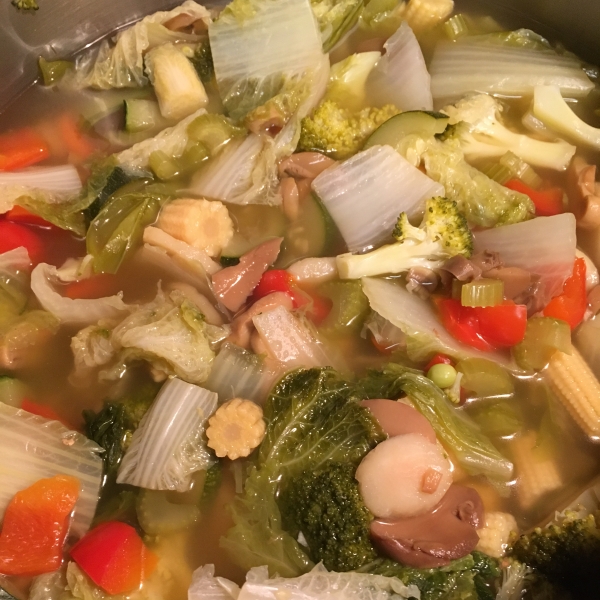 Chinese Chicken Vegetable Soup