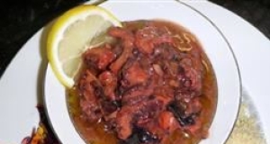 Caribbean Stewed Octopus