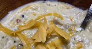 Instant Pot Chicken and Wild Rice Chowder