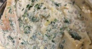 Alfredo Skillet Lasagna