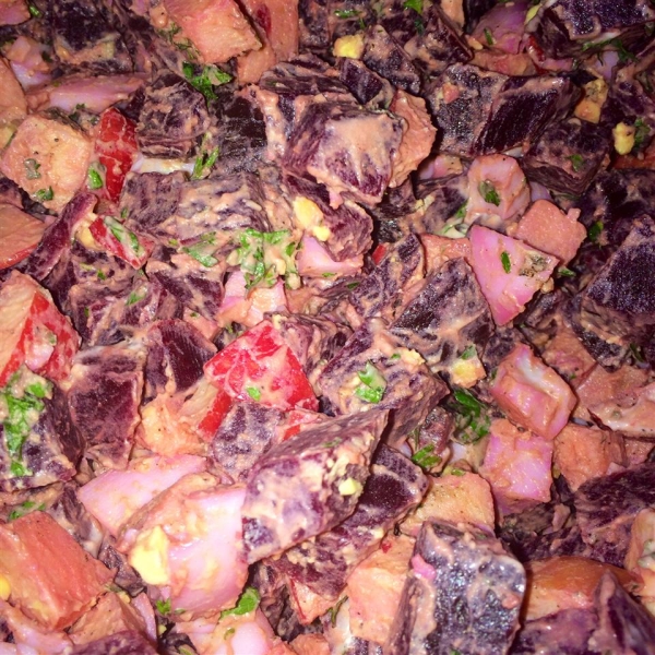 Easter Egg Salad With Beets