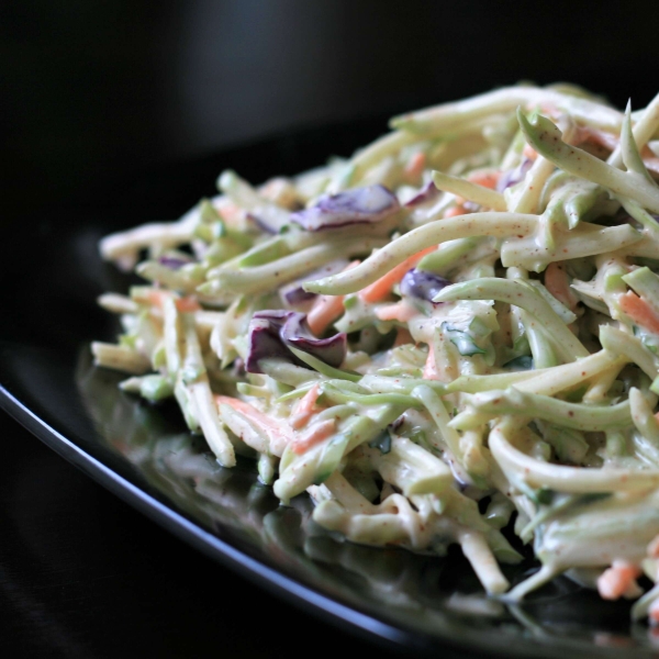 Broccoli Slaw with Spicy Dressing