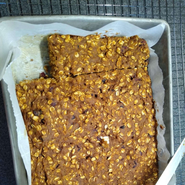 Pumpkin-Oatmeal Bars