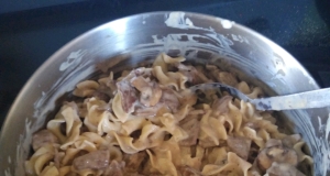 Easy Weeknight Beef Stroganoff