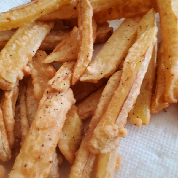 Homemade Crispy Seasoned French Fries