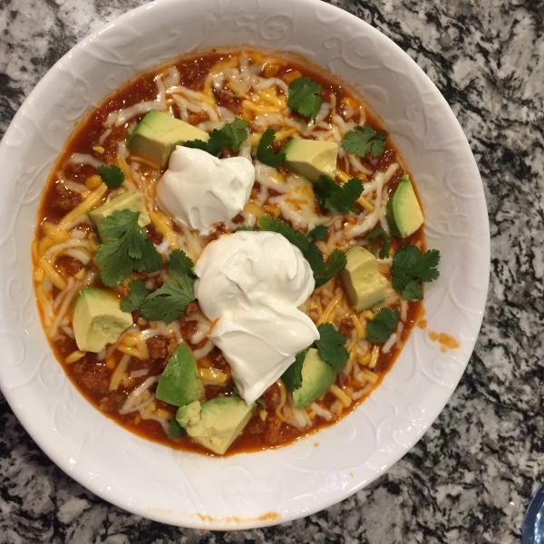 Sausage-Corn Chili