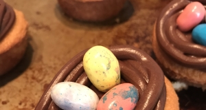 Easter Bird Nest Cupcakes