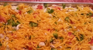 Vegetable Pizza Squares