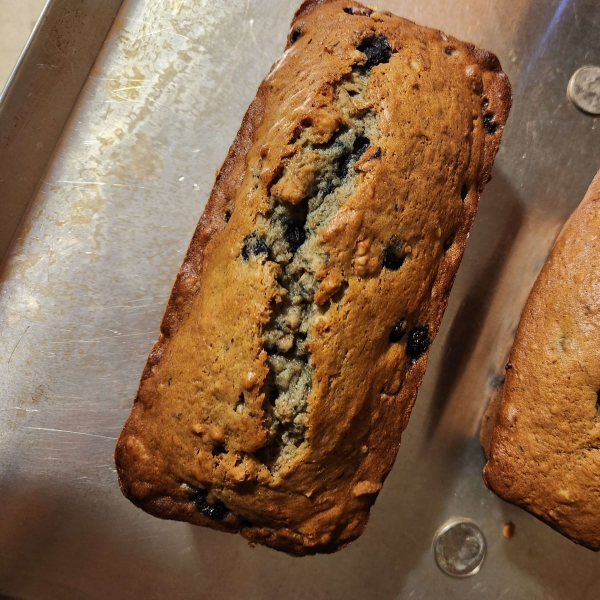 Blueberry Banana Bread