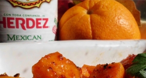 Orange-Guajillo Glazed Sweet Potatoes