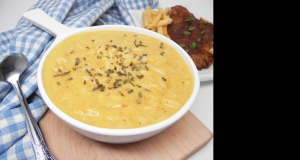 Vegetarian Avgolemono Soup