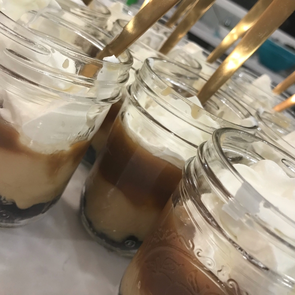 Caramel Budino with Sea Salt Caramel Sauce