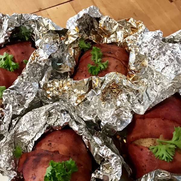 Grilled Bacon Potatoes