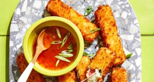 Crab Rangoon Mozzarella Sticks