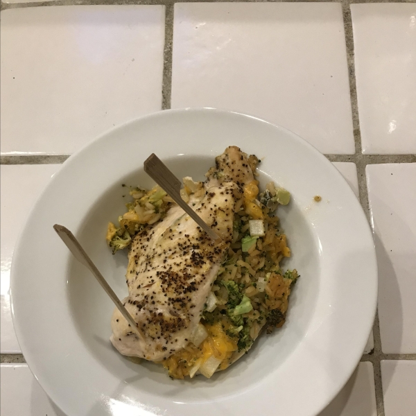 Cheesy Broccoli-Stuffed Chicken Breasts