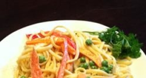 Chilled Noodles with Tahini Dressing