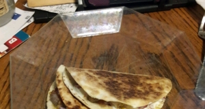 Creamy Jalapeno and Pulled Pork Quesadilla