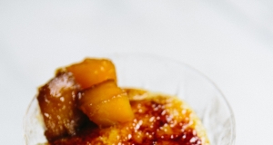 Cardamom Creme Brulee Parfait with Candied Pumpkin