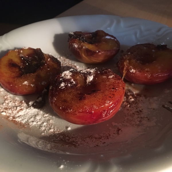 Baked Peaches 'n Cream