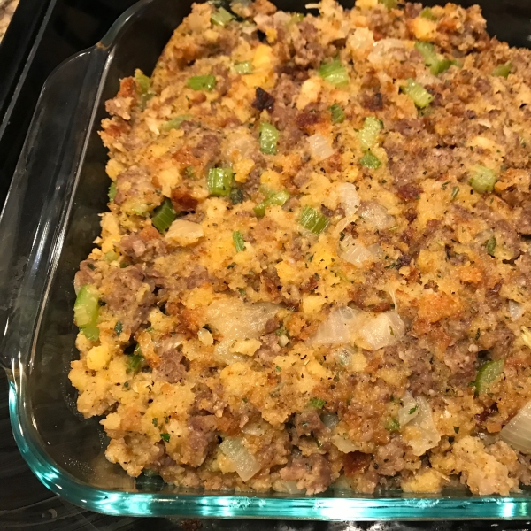 Vegetarian Cornbread Stuffing