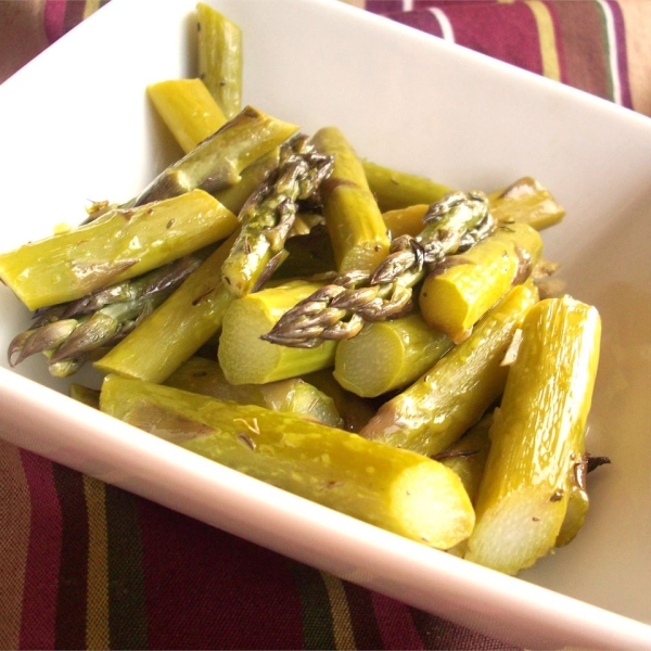 Roasted Asparagus and Garlic