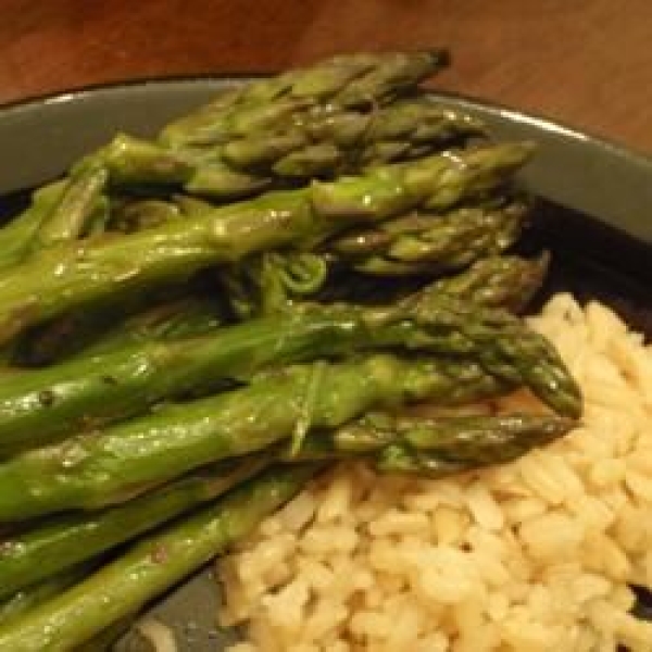 Roasted Asparagus and Garlic
