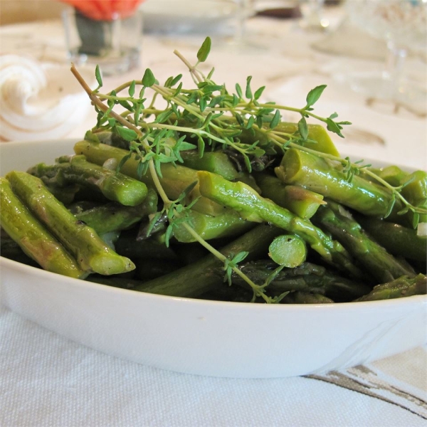 Roasted Asparagus and Garlic