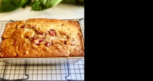 Strawberry Banana Bread with Nuts
