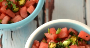 Warm Watermelon Salad