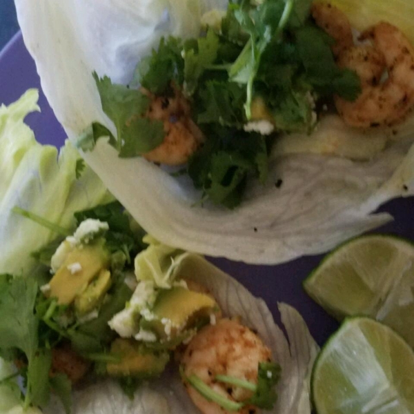 Mojito Shrimp Lettuce Wraps