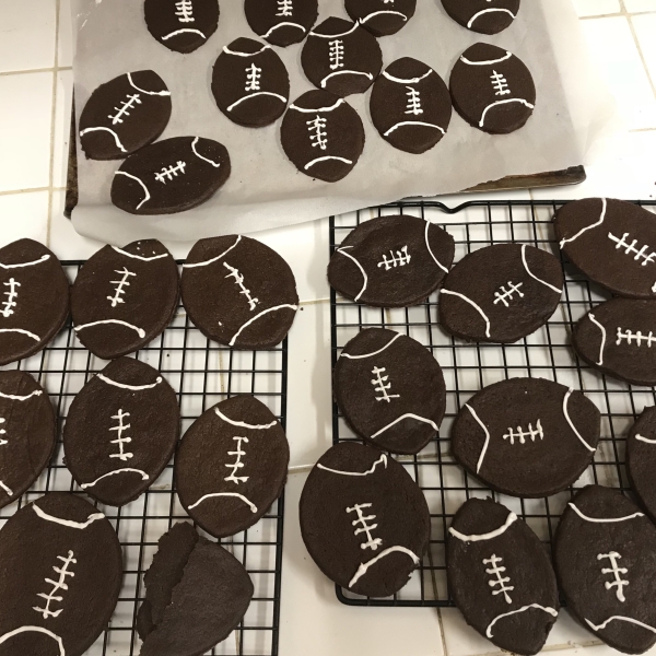 Brown Sugar Cut-Out Cookies and Icing