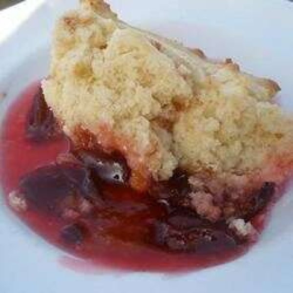 Plum Cobbler