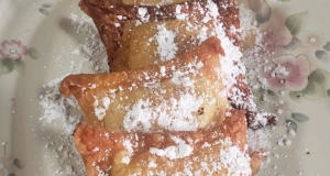 Peaches and Cream Wontons