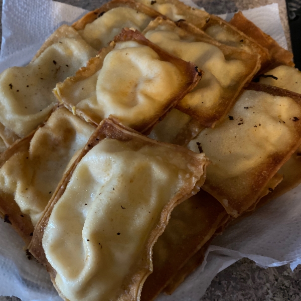 Peaches and Cream Wontons