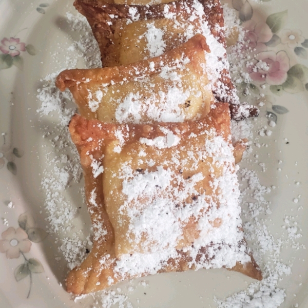 Peaches and Cream Wontons