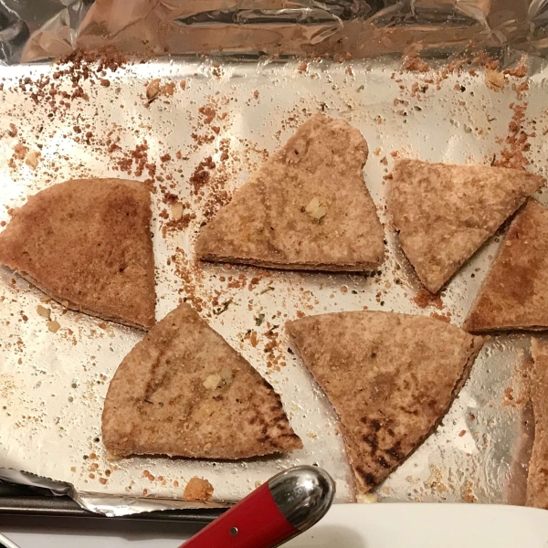 Garlic Pita Bread Bites