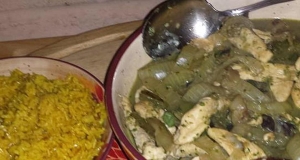 Thai Ginger Chicken with Yellow Jasmine Rice