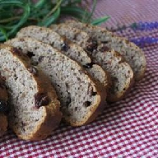Cranberry Pignoli Nut Bread