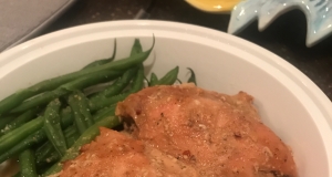 Sweet Hot Mustard Chicken Thighs