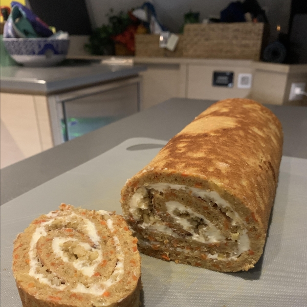 Carrot Cake Roll