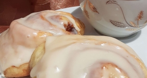 Two Ingredient Dough Cinnamon Rolls