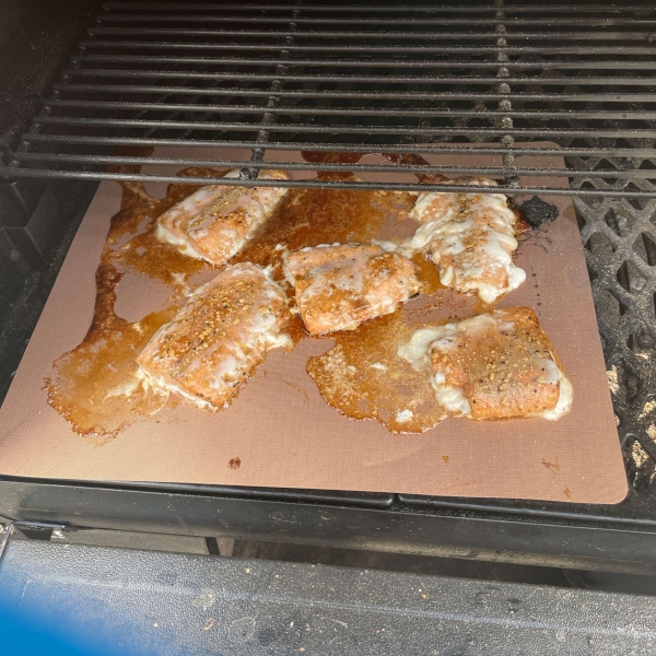 Grilled Marinated Salmon