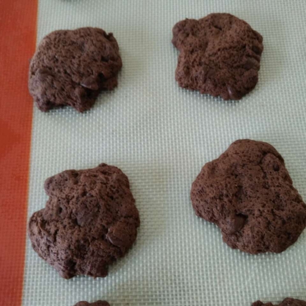 Double Chocolate Mint Cookies