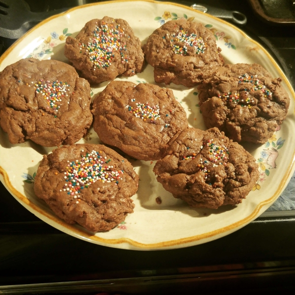 Double Chocolate Mint Cookies